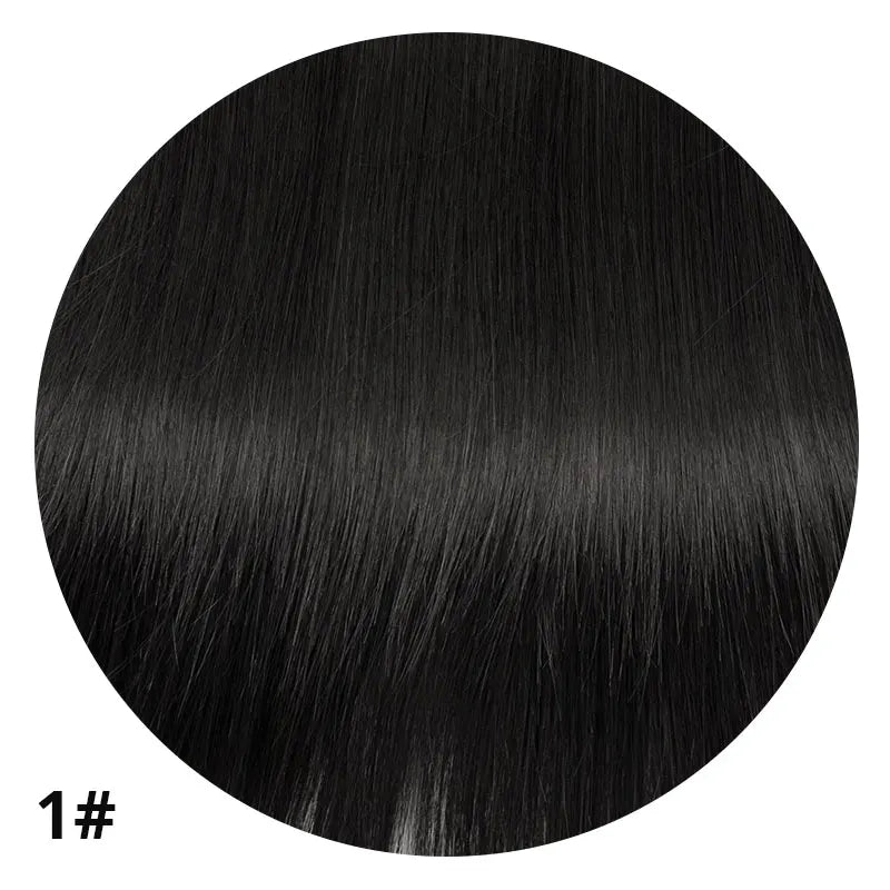 Double Inject Hole Weft Human hair Micro Loop Bundles