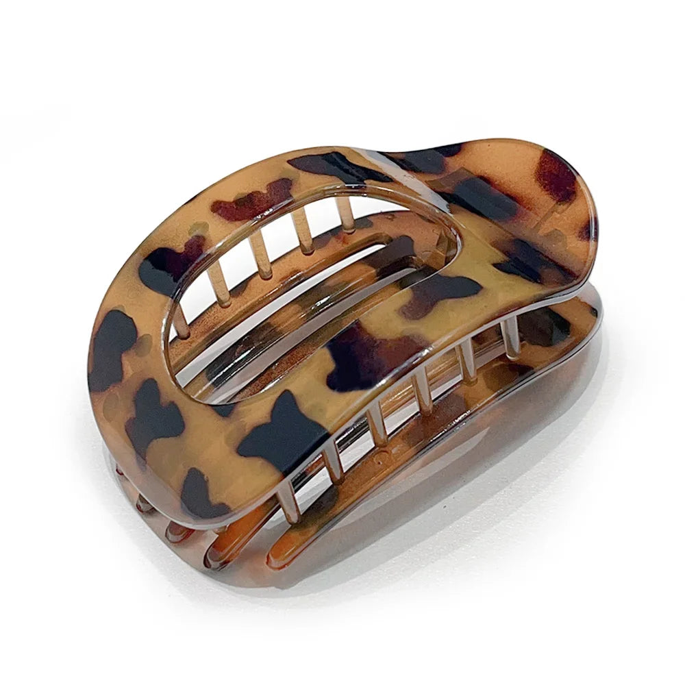 Oval Hair Claw Clip