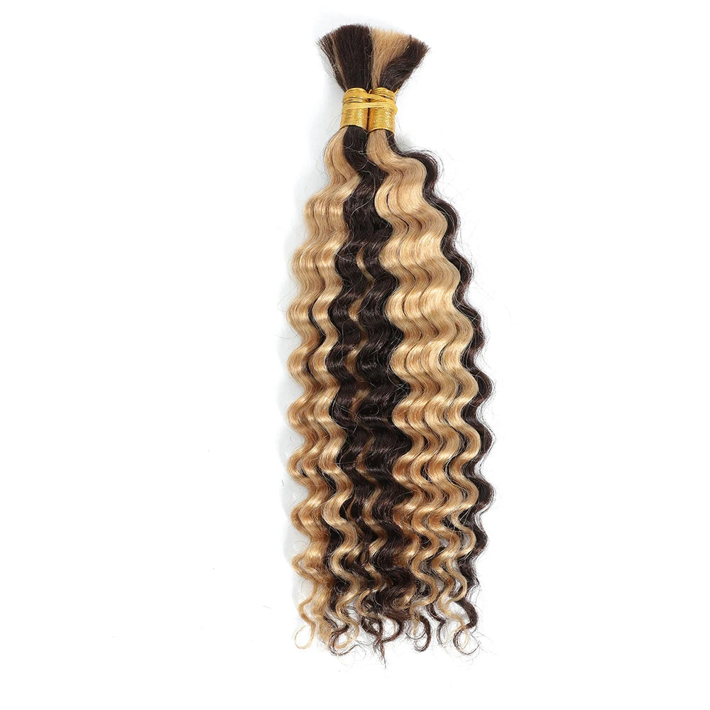 Deep Wave Bulk Human Hair