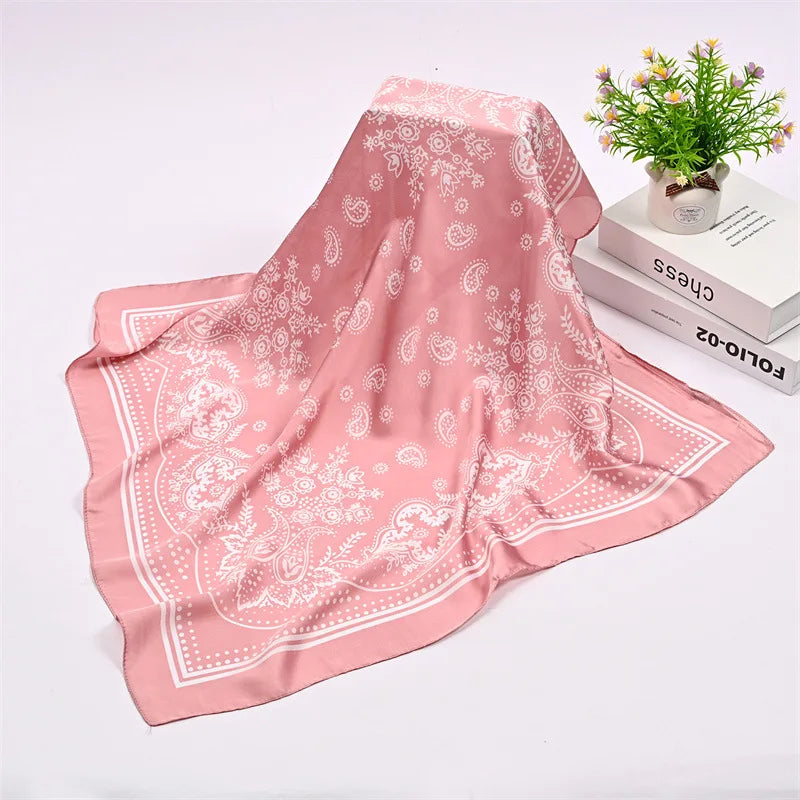 Satin scarf