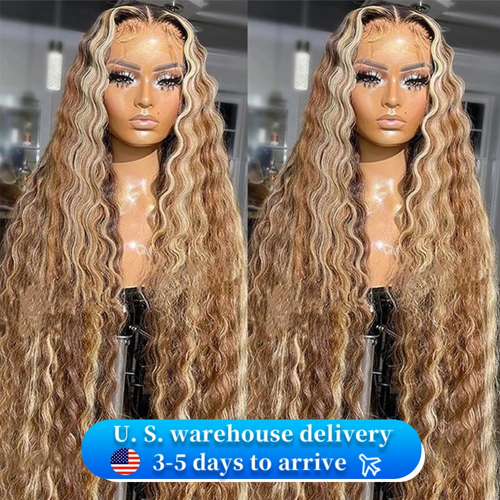 Highlight Ombre Deep Wave Human Hair