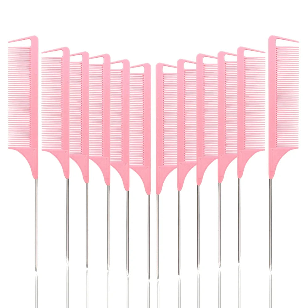 12pcs Pointed Tail Comb