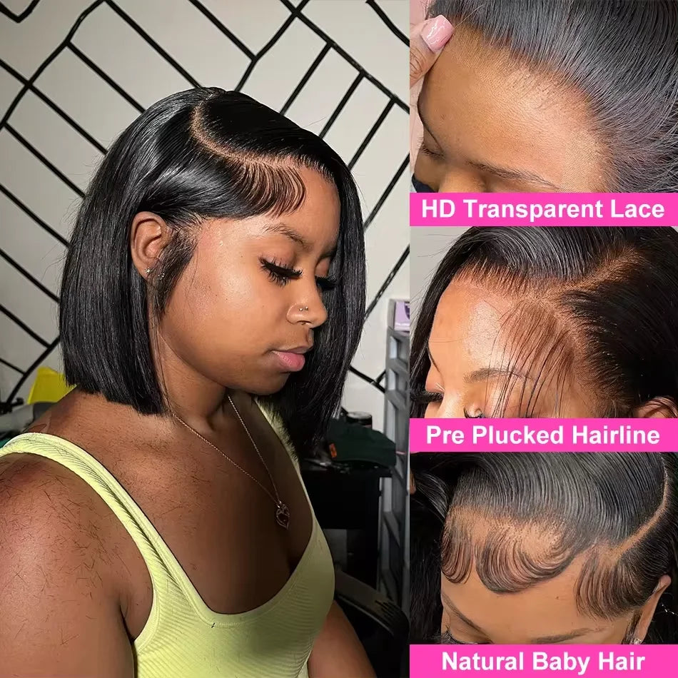 Straight Short Bob Wig