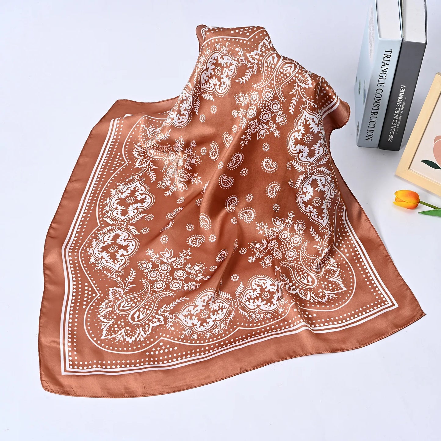 Satin scarf