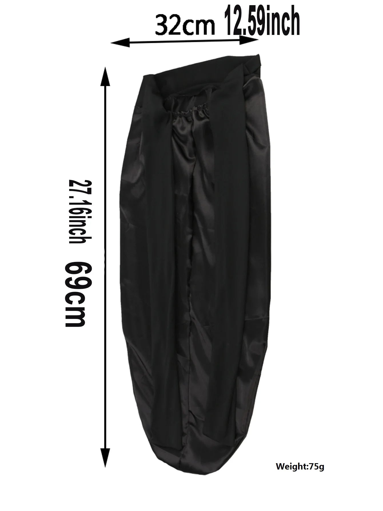 Extra Large Long Sleep Bonnet Satin