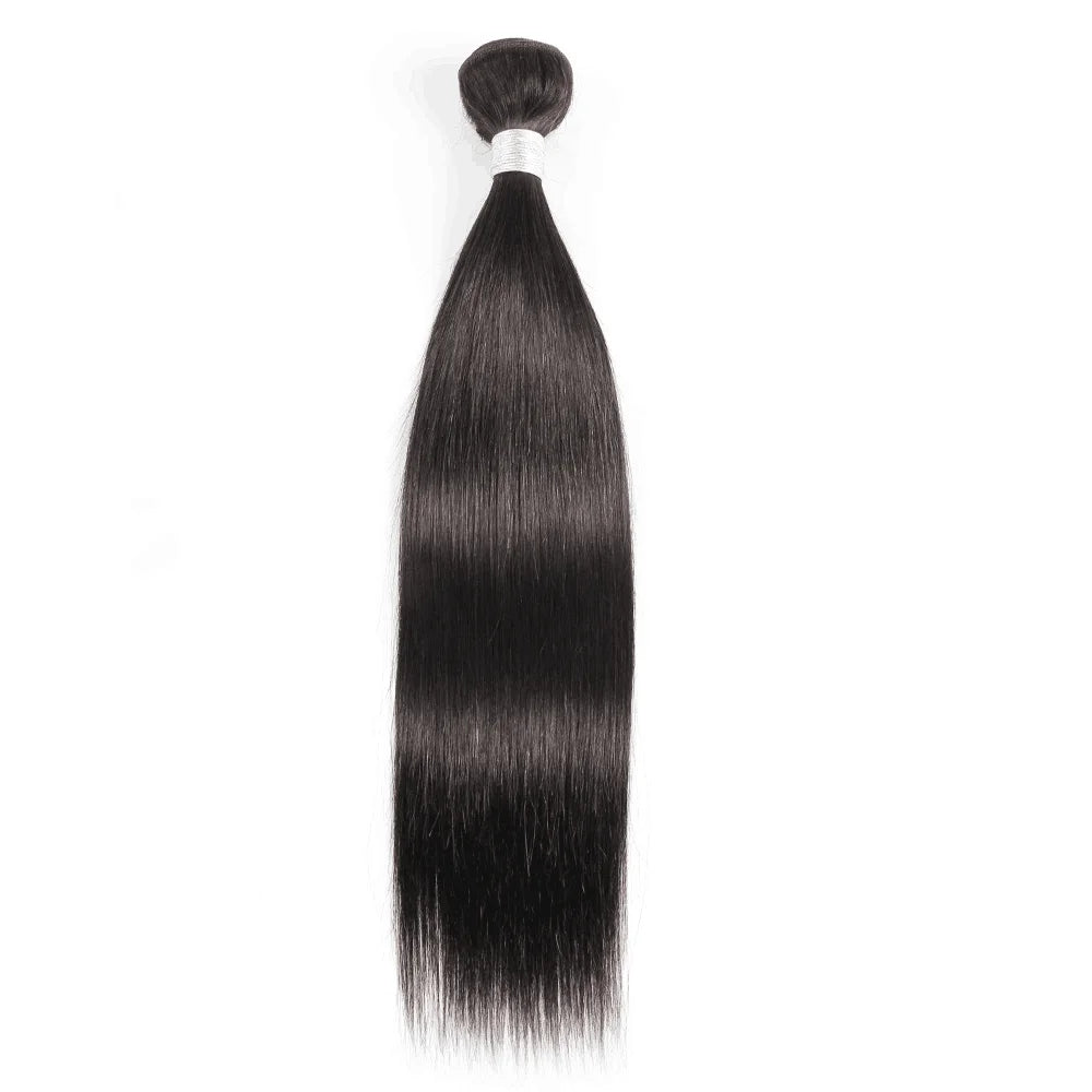 Colored Straight Human Hair Bundles, Blue Purple Orange Ginger