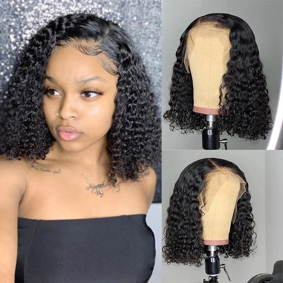 Short Curly Bob