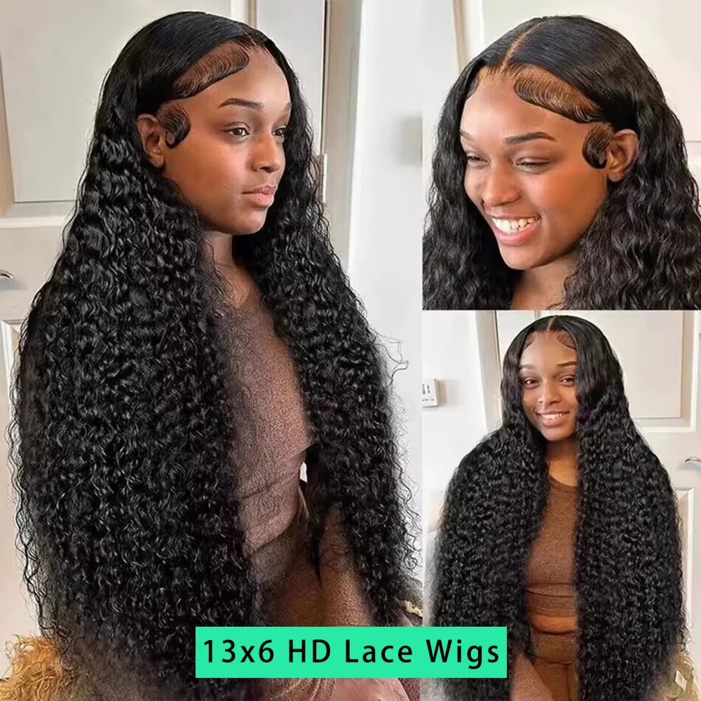 Frontal Water Deep Wave Human Hair