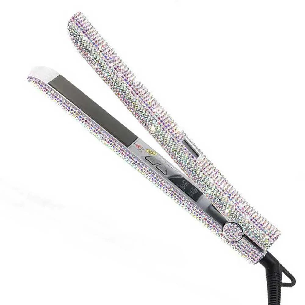 Flat Iron 1 inch Rhinestone