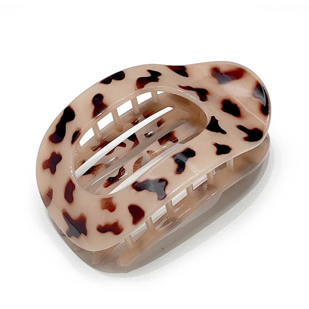 Oval Hair Claw Clip