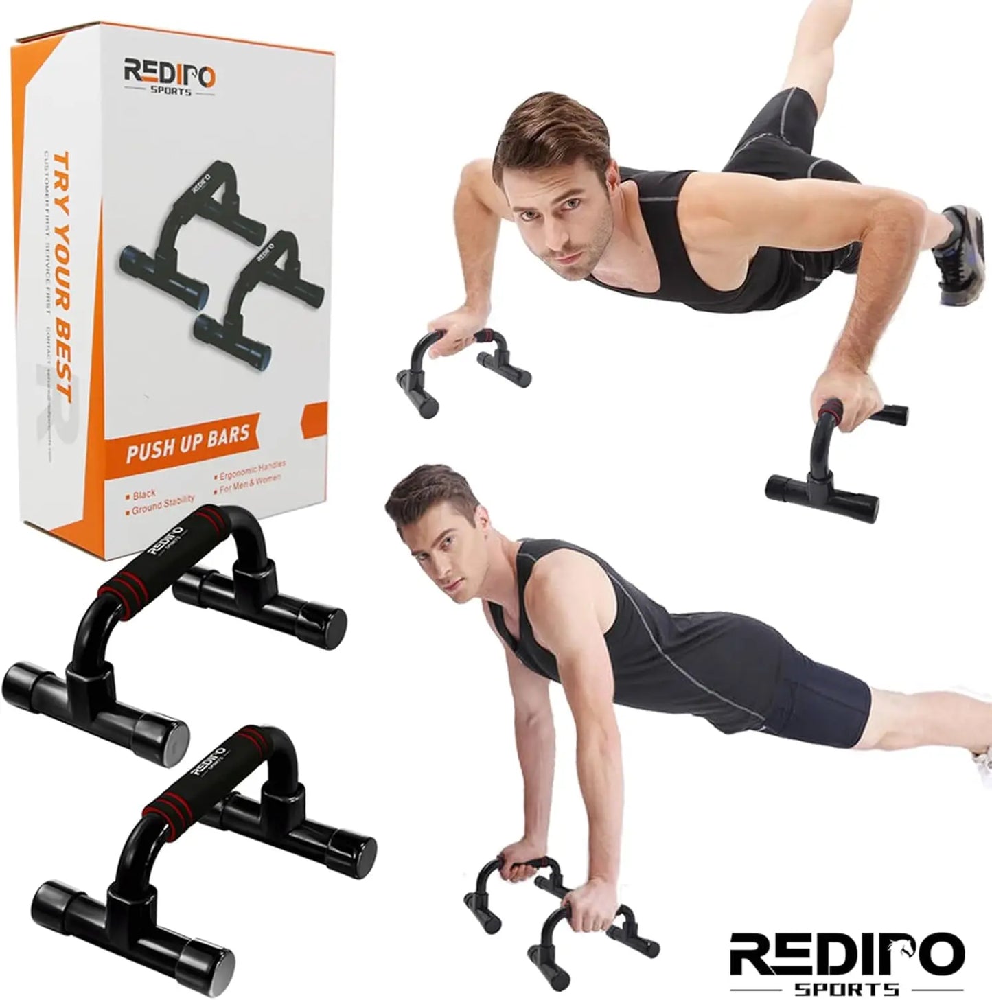 Push Up Bars for Strength Training