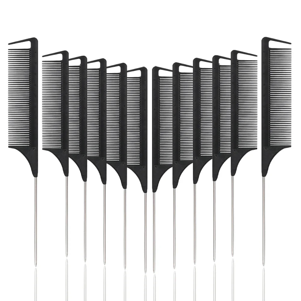 12pcs Pointed Tail Comb