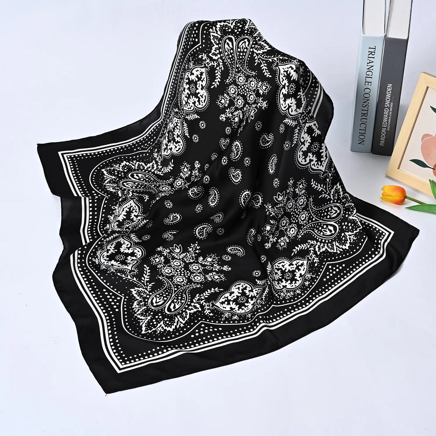 Satin scarf