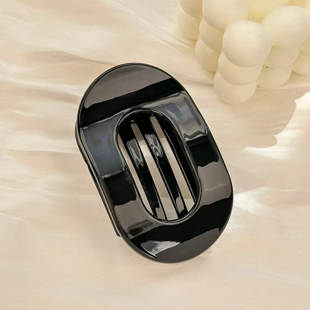 Oval Hair Claw Clip