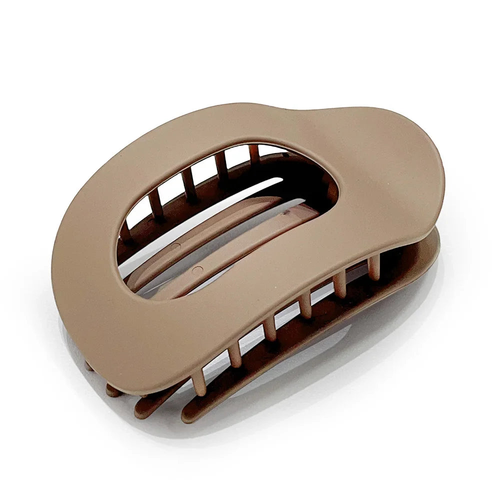 Oval Hair Claw Clip