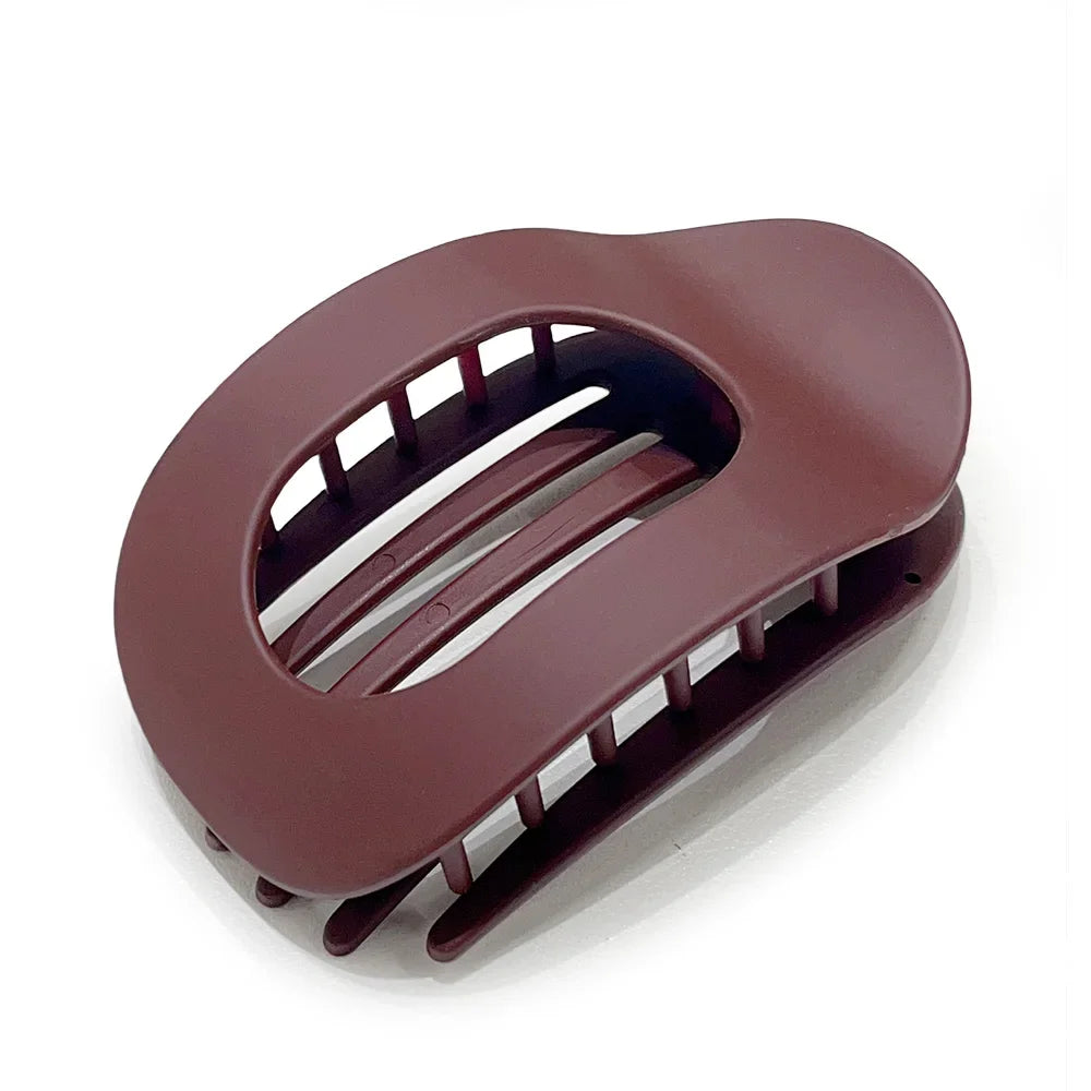 Oval Hair Claw Clip
