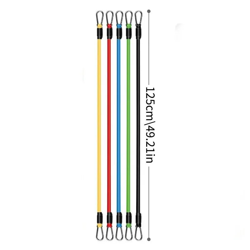11pcs TPE Resistance Band Set