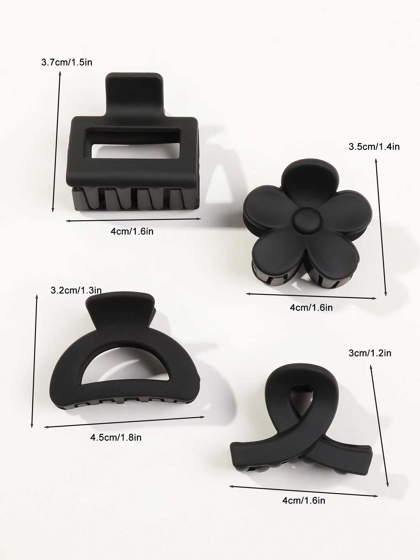 Small Hair Claw Clips