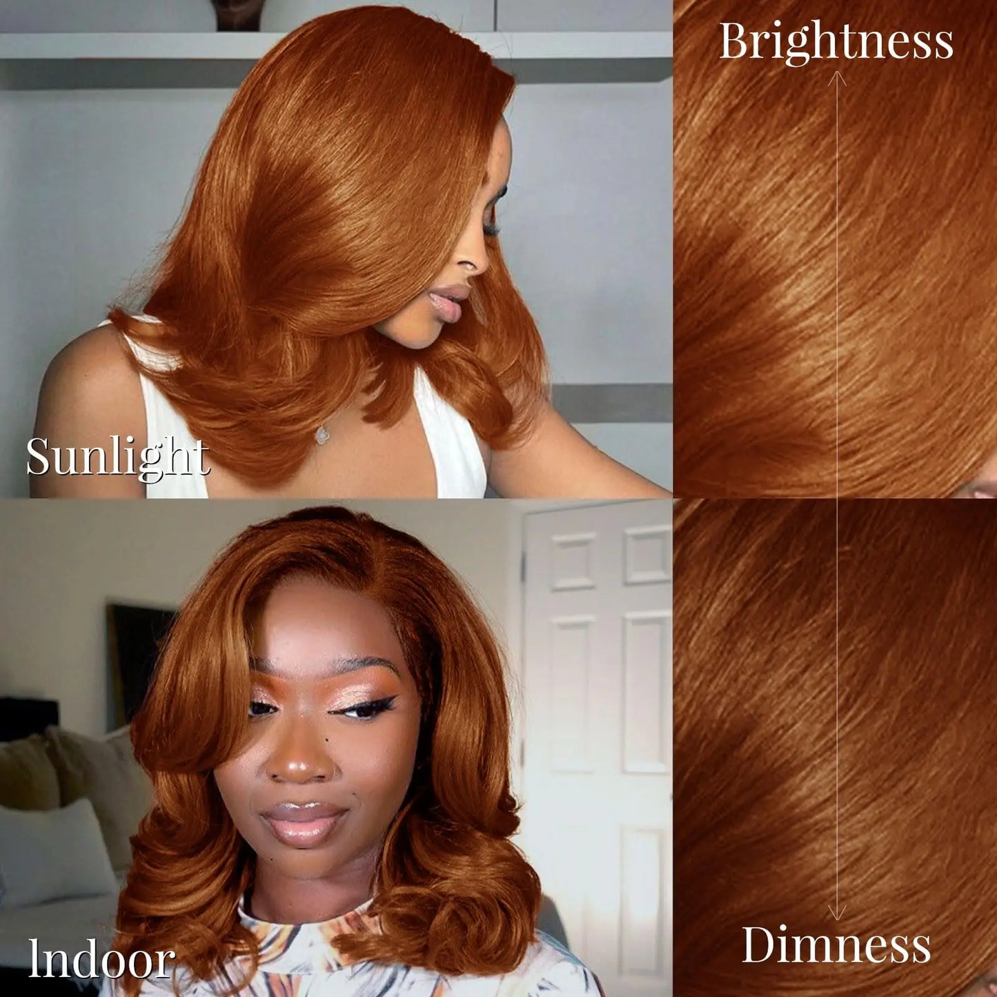 Reddish Brown Body Wave