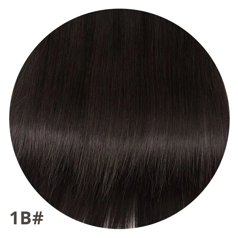 Double Inject Hole Weft Human hair Micro Loop Bundles