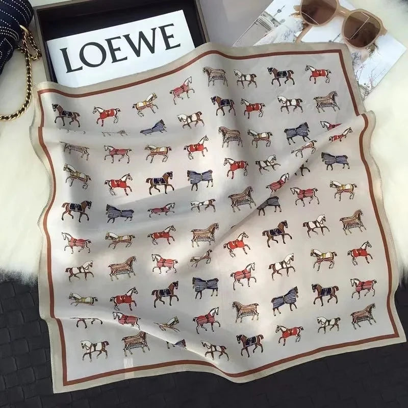 Luxury Silk Shawl Square Scarf
