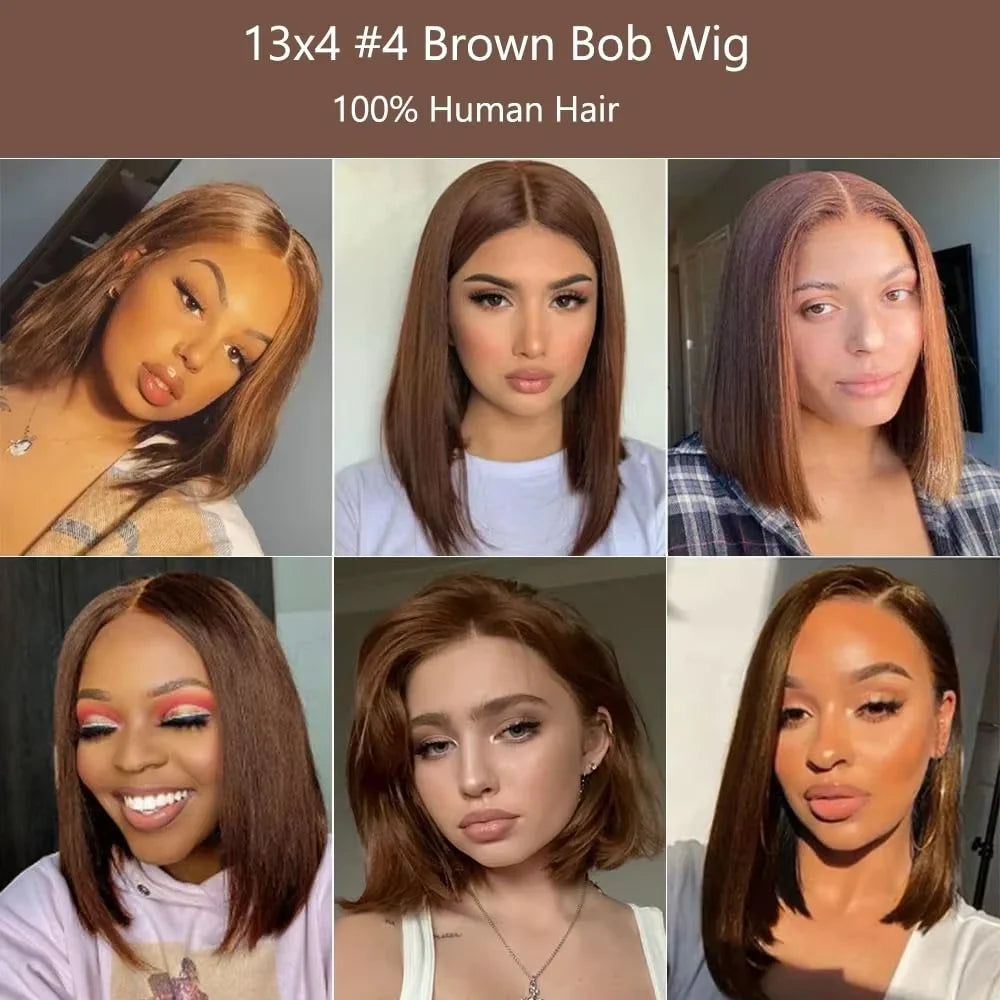 Chocolate Brown Straight Short