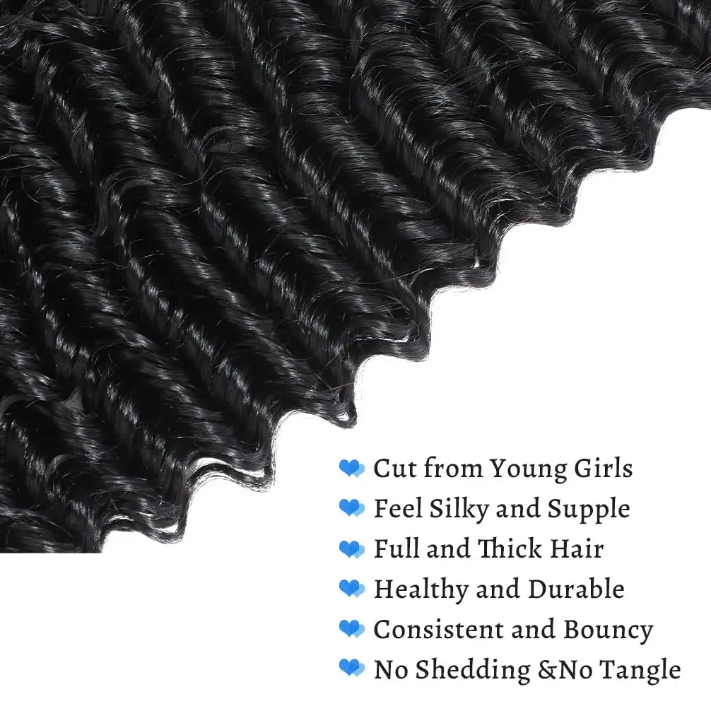 Deep Wave Bundles Human Hair