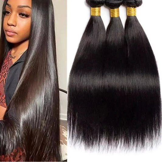 Straight Human Hair Bundles