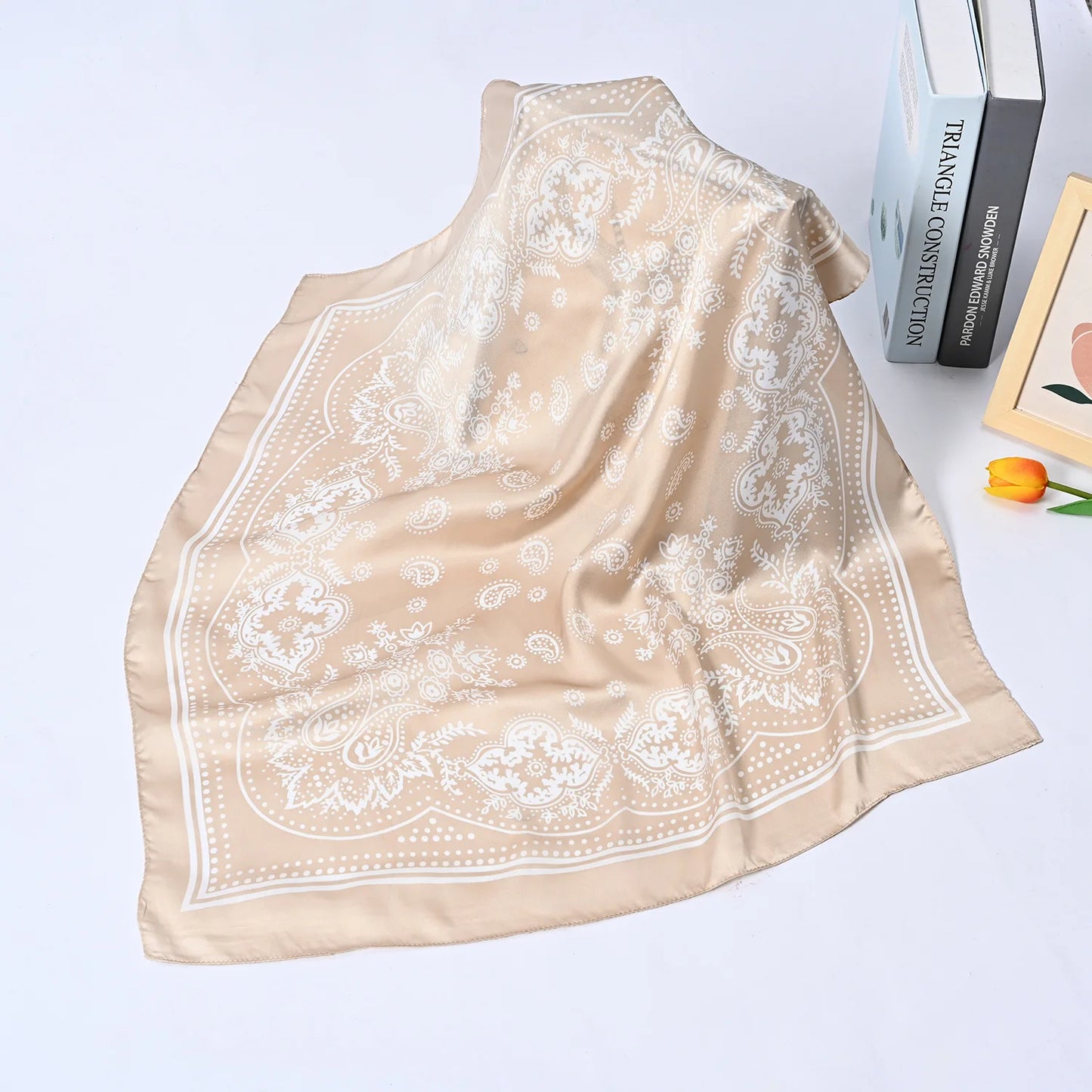 Satin scarf