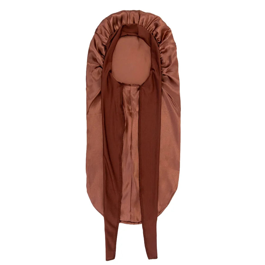 Extra Large Hair Long Silk Bonnet