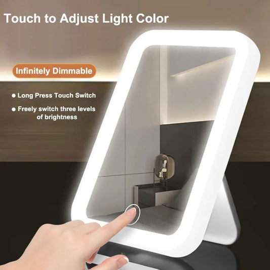 Vanity Mirror with Touch Screen USB
