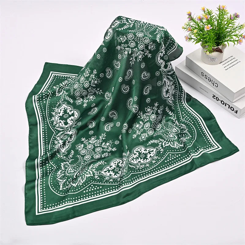 Satin scarf