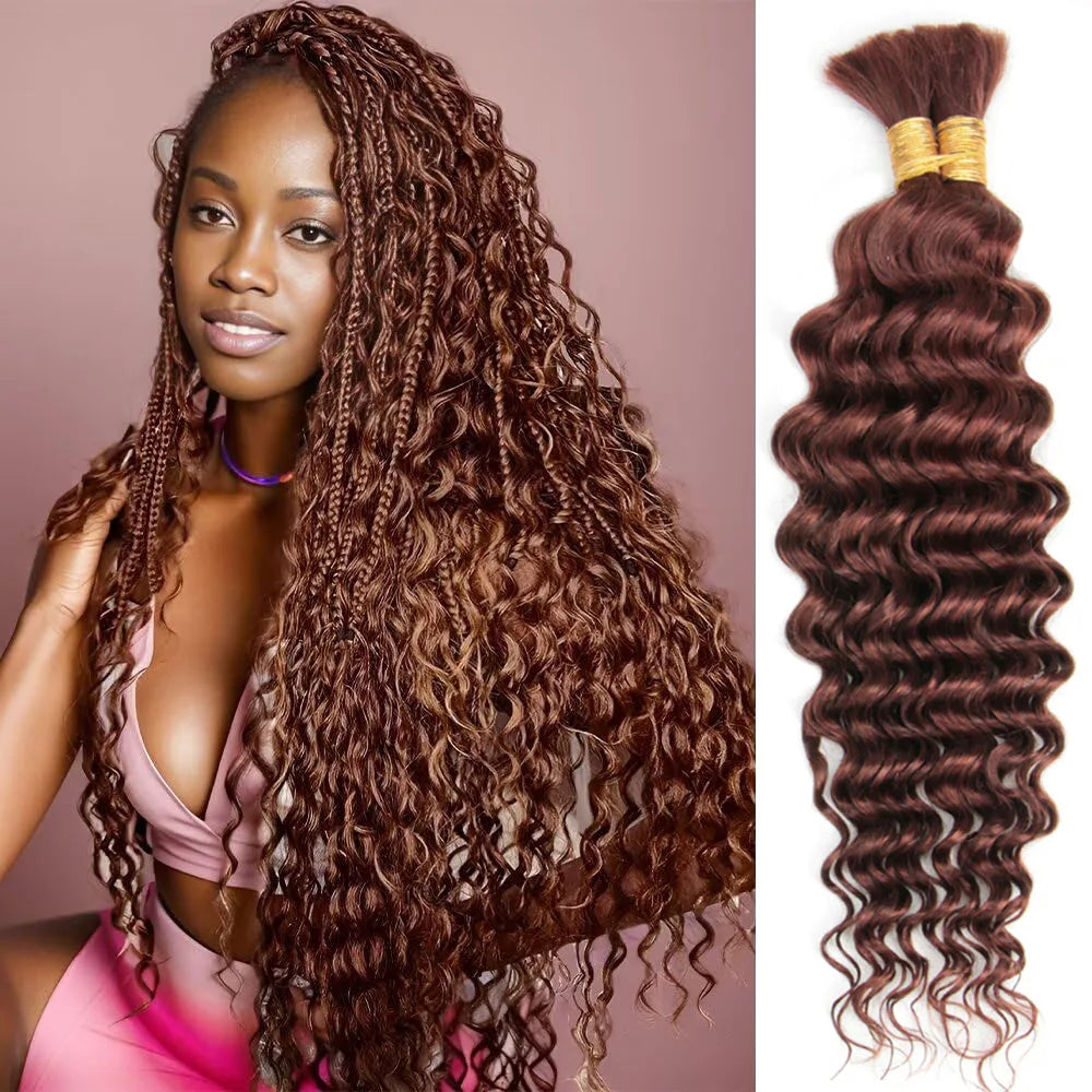 Deep Wave Bulk Human Hair