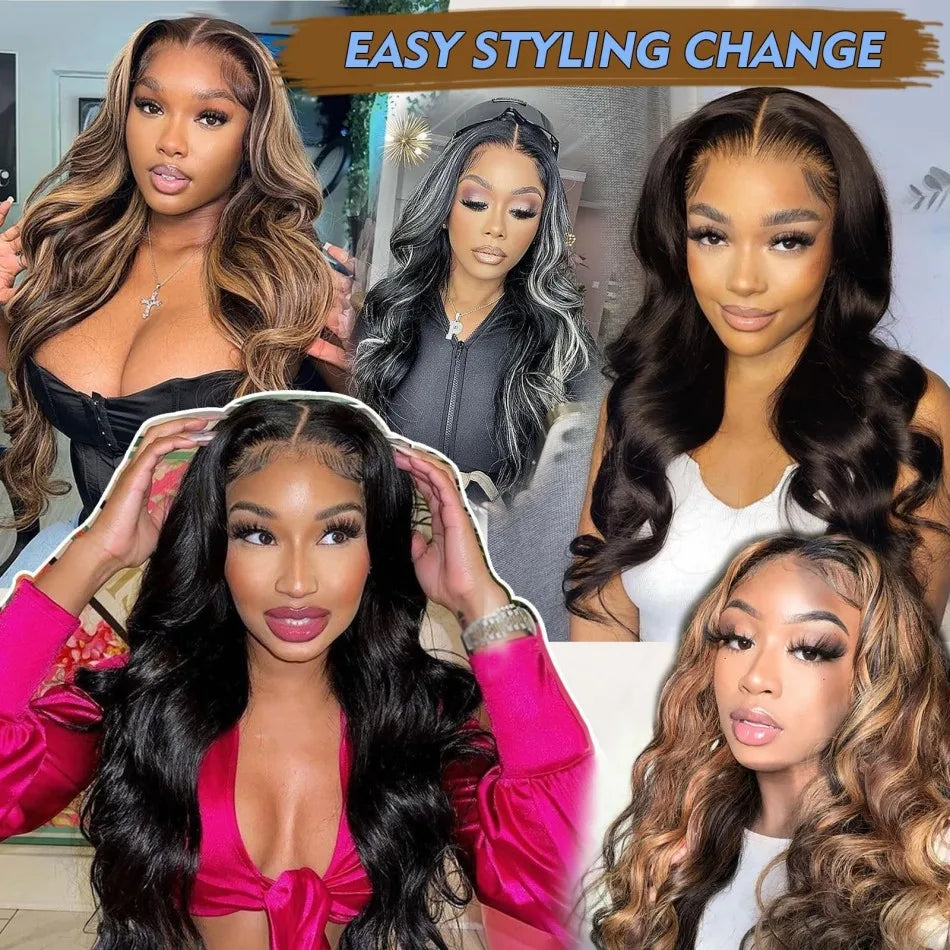 V Part Wigs Human Hair