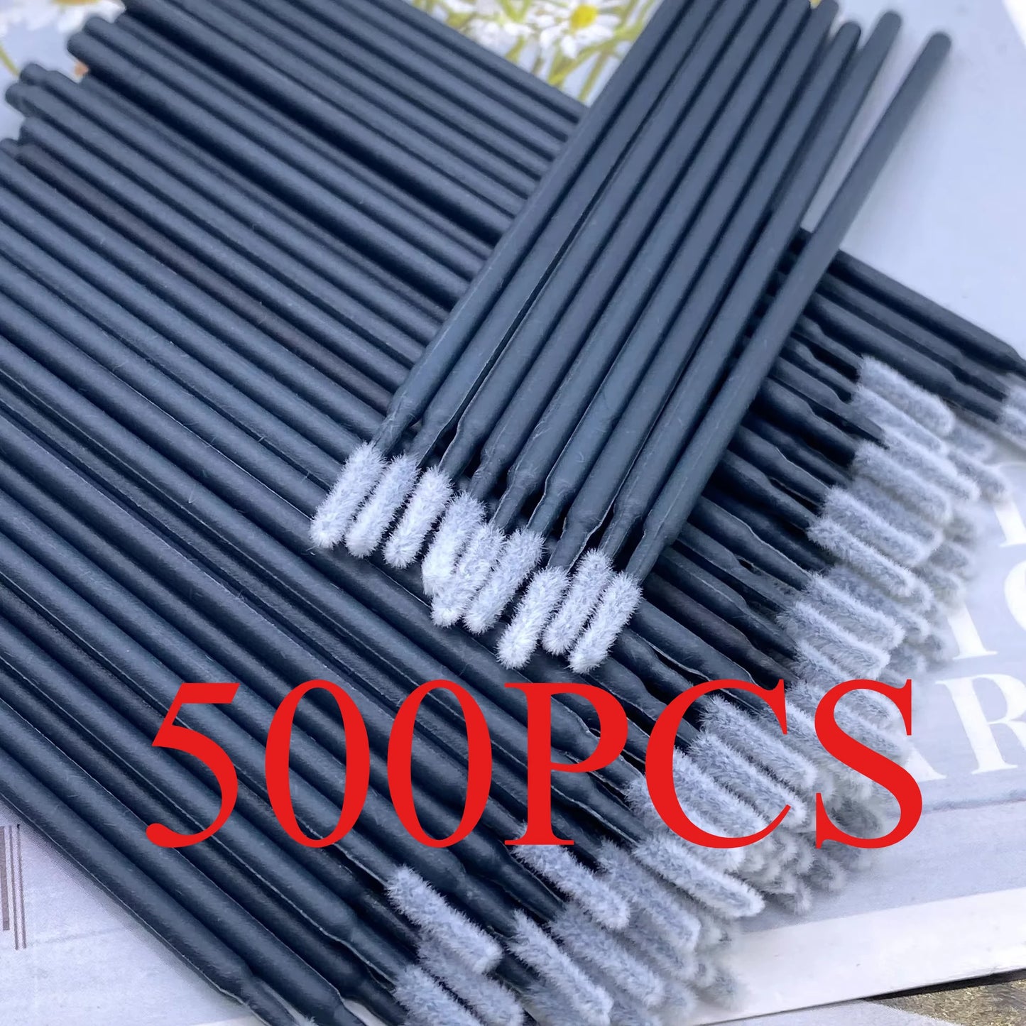 100/500pcs Eyelash Cleaning Brush