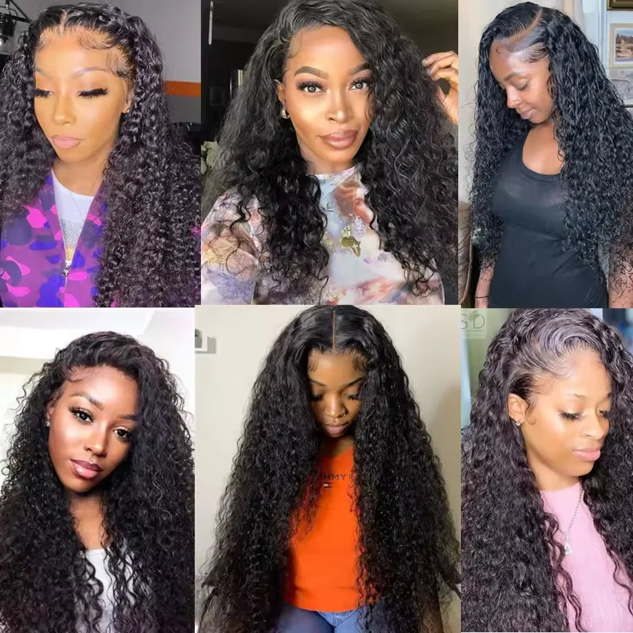 Frontal Water Deep Wave Human Hair