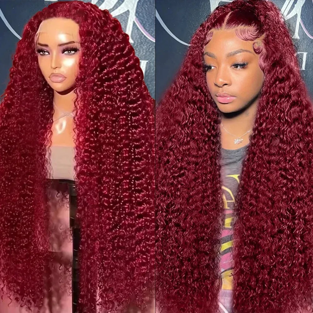 Burgundy Wig