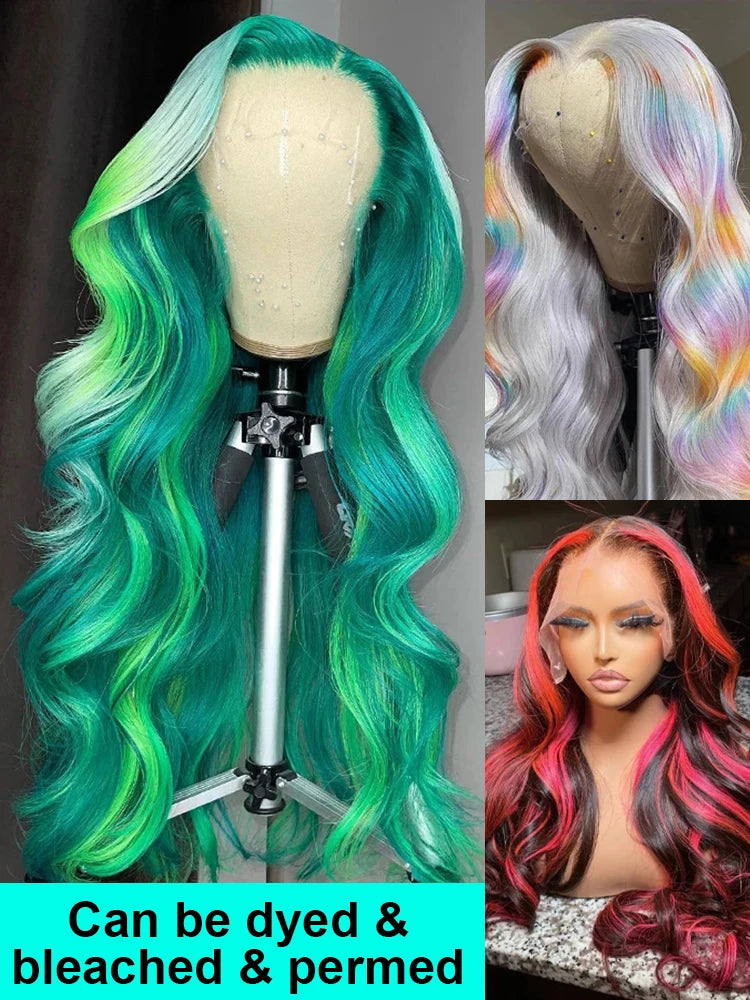 613 Honey Blonde Body Wave Frontal Human Hair