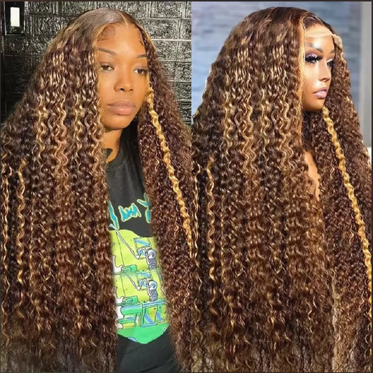 Highlight Ombre Deep Wave Human Hair
