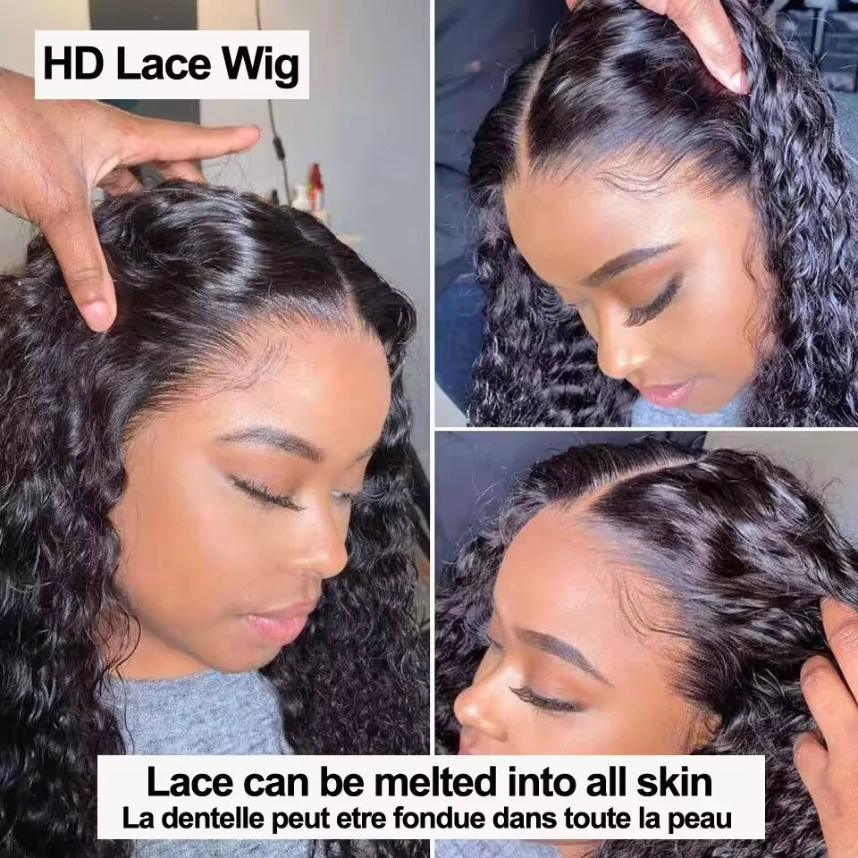 Frontal Water Deep Wave Human Hair