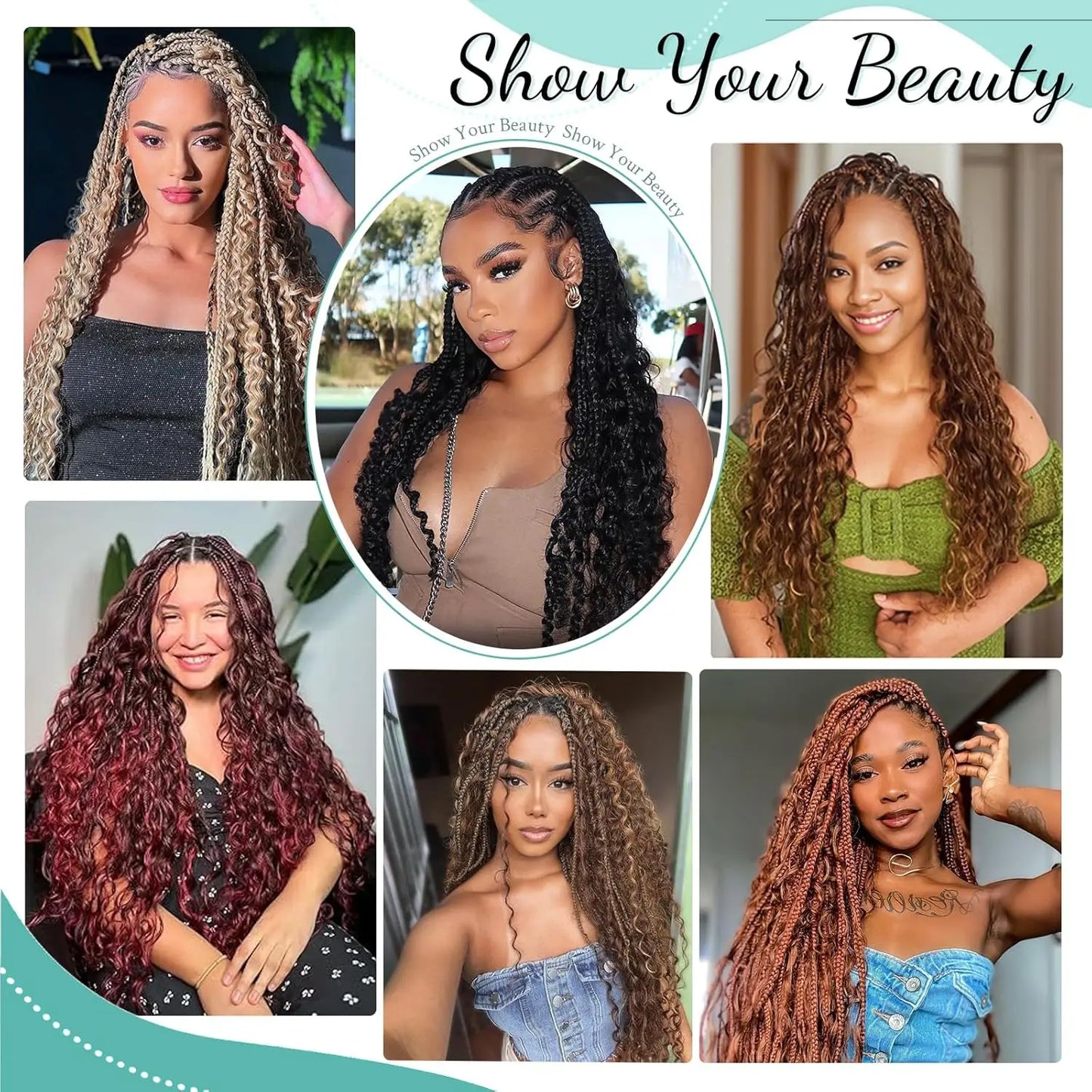 Deep Wave Bulk Human Hair