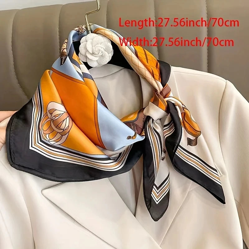 Luxury Silk Shawl Square Scarf