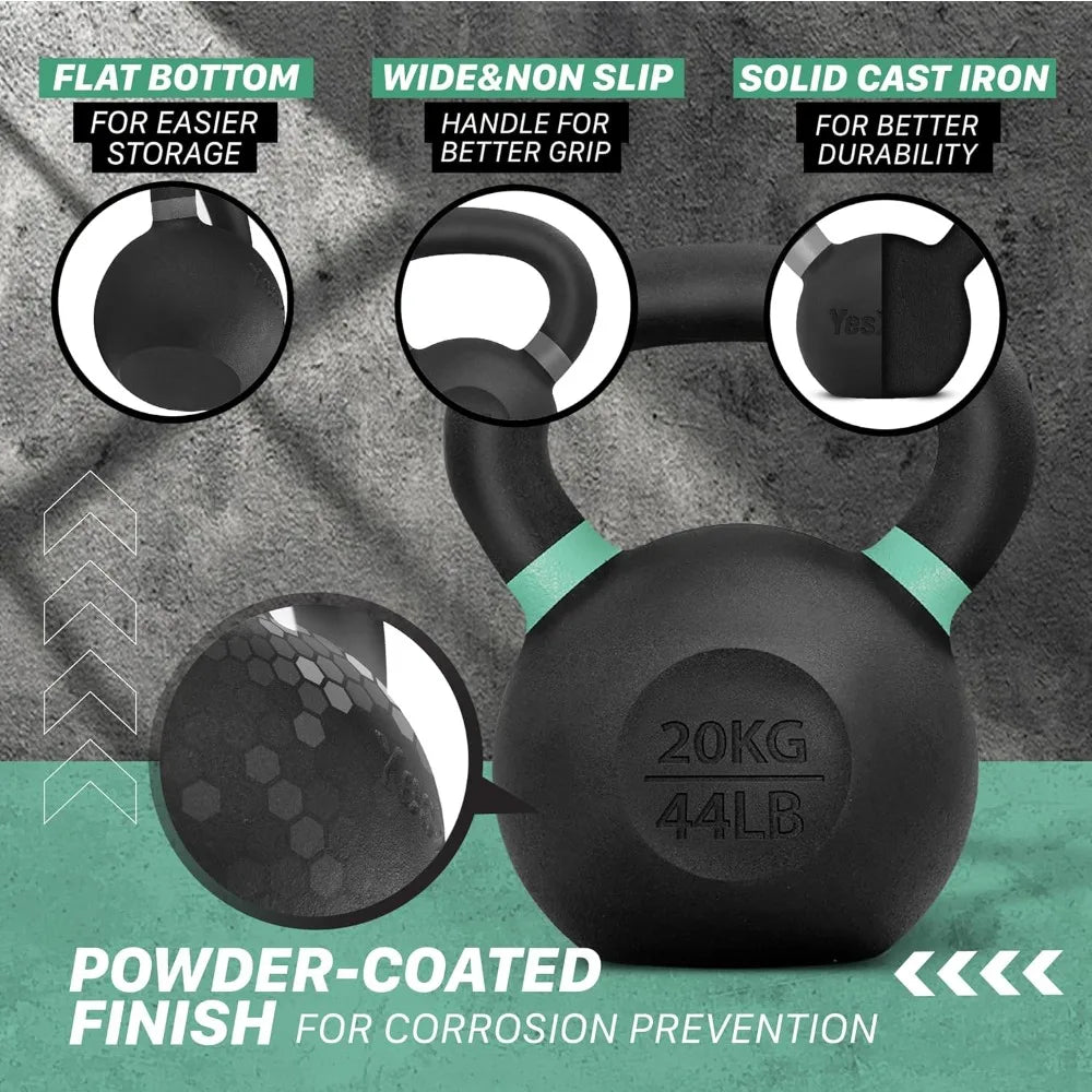 Iron Kettlebell Non-Slip Handle