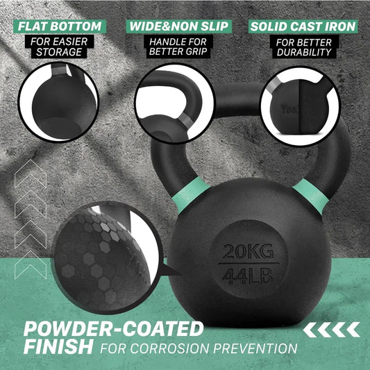 Iron Kettlebell Non-Slip Handle