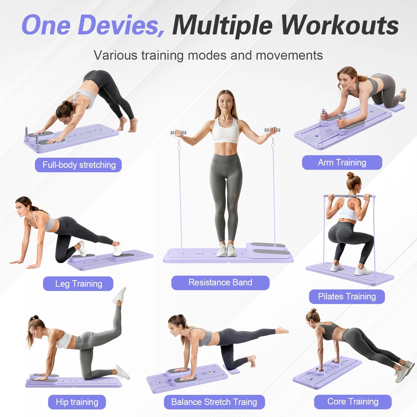 Foldable Pilates Bar