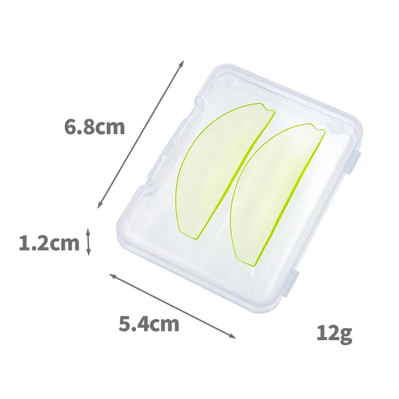 9 color Ultra Thin Silicone Eyelash