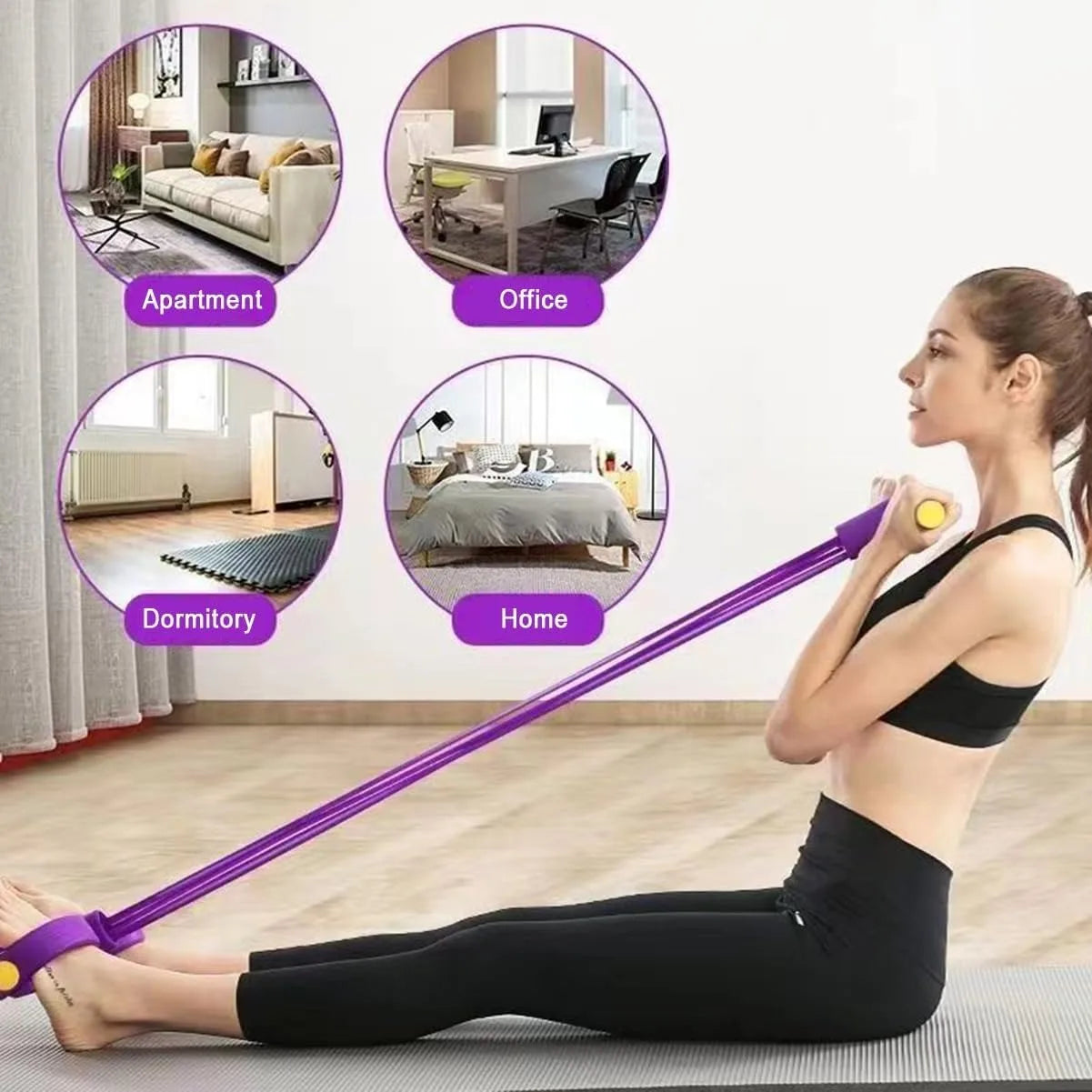 Purple Resistance Bands
