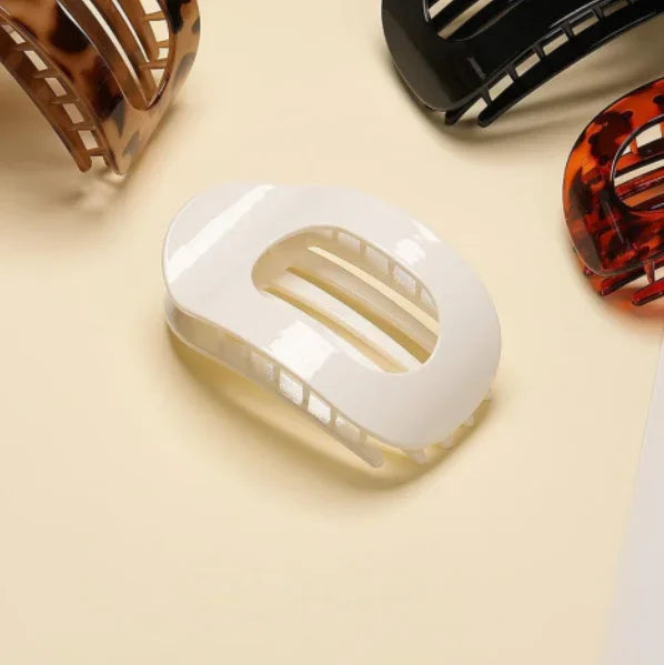 Oval Hair Claw Clip