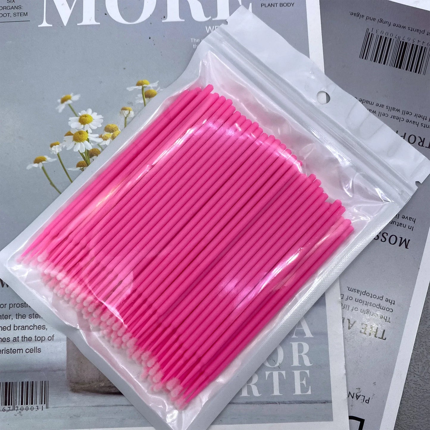 100/500pcs Eyelash Cleaning Brush