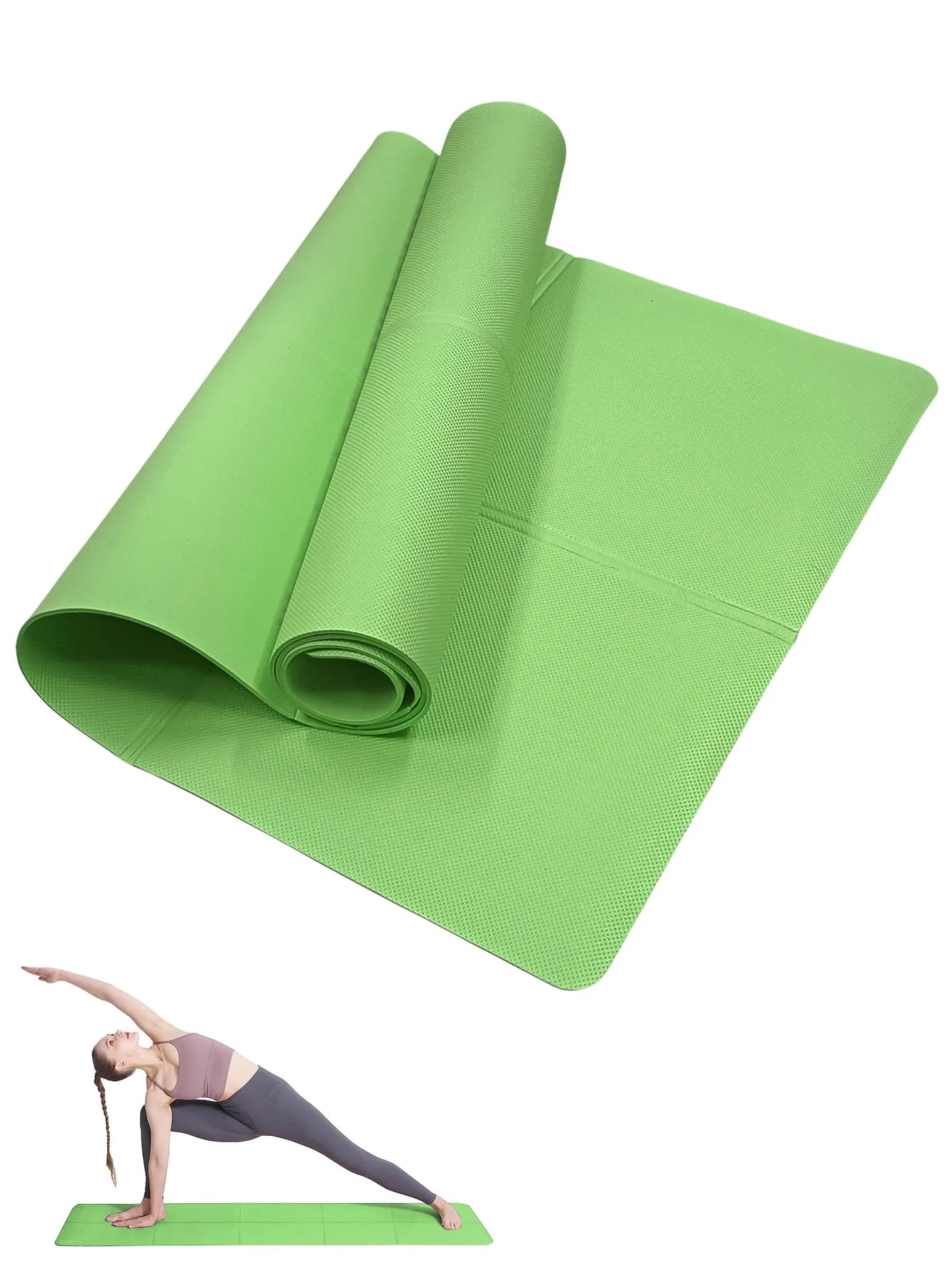 Yoga Mat Pilates Fitness Mat 3/4/6mm